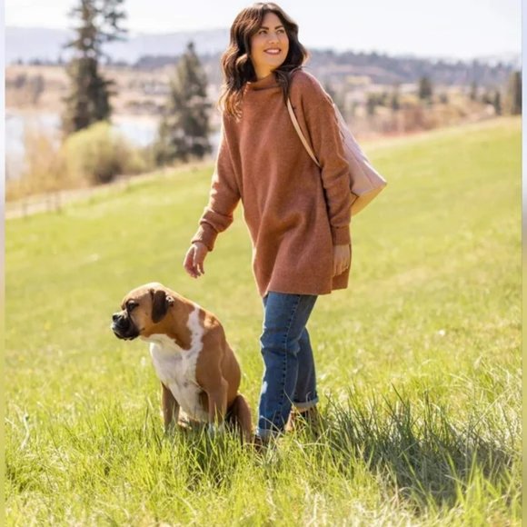 Joe Fresh | Sweaters | Jillian Harris Joe Fresh Mock Neck Ottoman Sweater |  Poshmark
